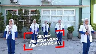 Senam Peregangan GERMAS RS Muhammadiyah Lamongan dalam HKN 2024 bersama  @DinkesLamongan