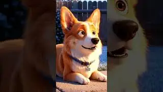 Pax and the Warm Spot ❄️🐶 | A Heartwarming Pixar-Style Short Film #pixarstyle #paxthecorgi  #corgi
