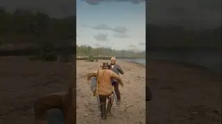 Insane game mechanics #rdr2