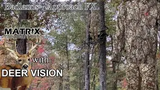 Badlands Approach FX on 14 Backgrounds with Deer and Human Vision.