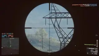 Battlefield 4 | 1500m & 1400m MOVING TRAIN Headshot Snipes (full)