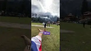NATURAL CRICKET STADIUM IN PAKISTAN #gilgitbaltistan