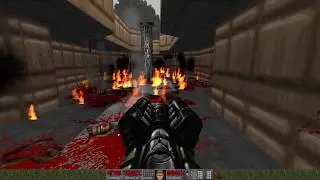 Brutal Doom v21 Beta gameplay.