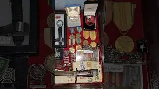 War memorabilia case #ww1  #ww2 #collection #ww2history #militarycollector #vintage #history