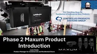 New LiftMaster Maxum Commercial Door Operator Models. March 2025