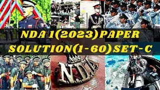 NDA 1( 2023 ) PART 1 (1- 60) COMPLETE PAPER ANALYSIS & SOLUTION