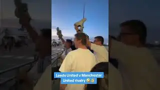 Leeds United v Manchester United rivalry 🤣👌#lufc #mufc #manchesterunited #leedsunited