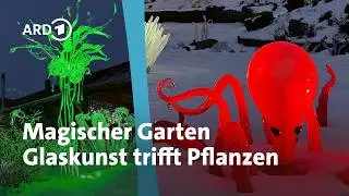 Traumgarten mit fantastischer Kunst aus buntem Glas in B&ouml;hmen | MDR Garten