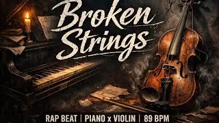&ldquo;Broken Strings&rdquo; | Free Rap Beat | 89 BPM | Piano x Violin