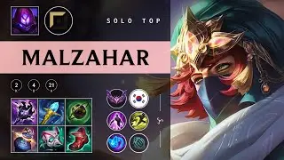 Malzahar Top vs Sejuani - KR Master Patch 25.24