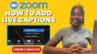 How to Add Live Captions on Zoom | A Guide for Beginners 💻