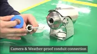 Conduit Connection for Corrosion Resistance Stainless Steel Camera by Miracleon MST-B100/B200 Series