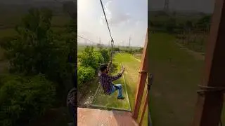 Zip line #zipline  #madhavghar