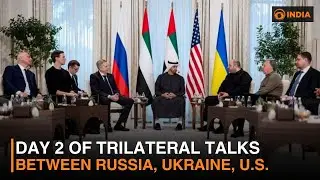 Day 2 of trilateral talks between Russia, Ukraine, U.S. | DD India