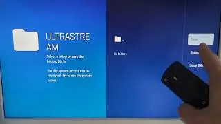 UltraStream TiViMate - Back Up and Restore