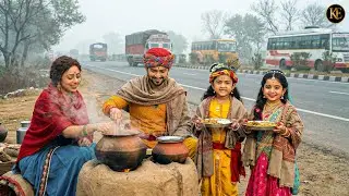बाल कान्हा के लिए नंद बाबा की प्यार भरी मैगी || यशोमती मईया के नंदलाला | Shre Krishan leela ||
