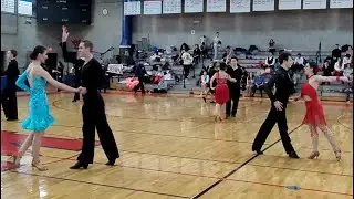 Brown Ballroom 2025 Latin Gold Final CSRJ 4K
