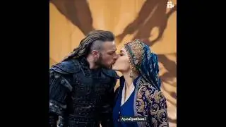 Goktug 😱ki kisses  gonca hatun ke sath 💔@KurulusOsmanUrduatv @Ozgezone @Goncamm-ck