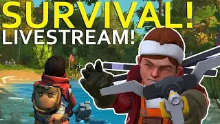 Scrap Mechanic Survival Live!  -  Scrap Mechanic Gameplay