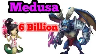Medusa | 6 BILLION score | Archdemon | Free 2 play setup | Castle Clash