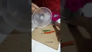 Home made chili cutting machine #youtubeshorts #chilicutter #experiment
