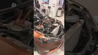 Rich ReBuilds V8 Tesla! #sema22 #electrifiedgarage #WallMan