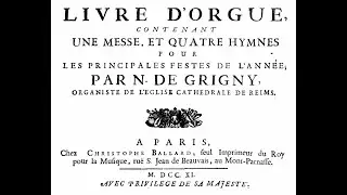 Nicholas de Grigny - Fugue a 5 (Veni Creator)