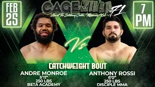 CageZilla 71 - Andre Monroe vs Anthony Rossi