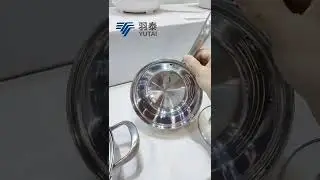 Yutai factory 304 stainless steel single handle pot 18cm