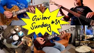 Guitar Sunday #31 - remote song collaboration Guitar/Bass/Drums