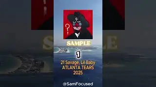 21 Savage atlanta tears #sample 🌆😥😭 #atlantatears #lilbaby #samfocused