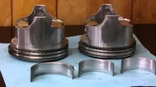 Vortec 350 Pistons Totaled in a Chevy 1500 4-Bolt Main