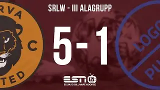 NARVA UNITED NAISED - KADRAK UNITED  5:1 │ SRLW - III ALAGRUPP