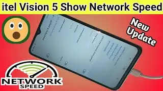 itel vision 5 show Network speed