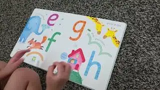 📚 Take a Look! Fingertrail abc Book - Kindergarten Readiness Must-Have! ✨