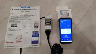 Smart Meter cu releu monitorizare fază si Wi-Fi