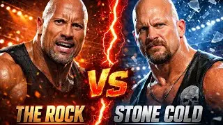 The Rock vs Stone Cold &ndash; WWE Ka Sabse Bada Takkar 💥 полный матч, дублированный на хинди