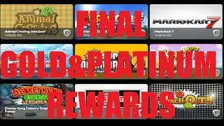 Final Club Nintendo Elite Platinum & Gold Gifts / Rewards 2015