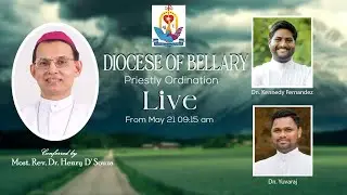 Priestly Ordination live | Diocese of Bellary