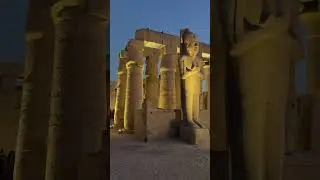 Luxor Temple at night. #egypt #egyptiantemples