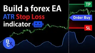 📈How to build a forex robot by fxDreema - The Best ATR Indicator for Setting Stop Loss! (forex ea)