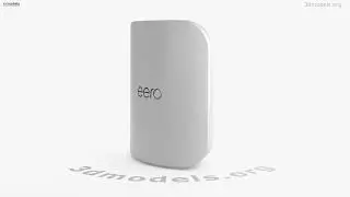 Amazon eero Pro 7 3D model by 3DModels.org