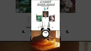 Find the intruder: Visual riddle version