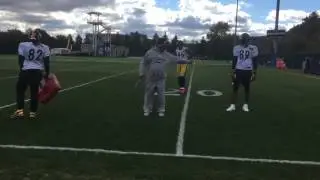 Ladarius Green's 1st Pittsburgh Steelers practice