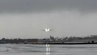 Thrust reverse in action #thrustreverse