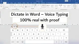Функция диктовки в MS Word недоступна | Голосовой ввод в MS Word
