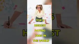 Top 5 earning profession in world. #top5job #topearningjob #job #topprofession  #top5 #topinfo