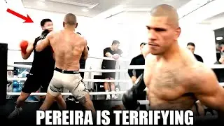 Alex Pereira INSANE Sparring with Olympic Boxer (Sparring Breakdown)