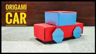 Origami Car | Origami toys | Origami tutorial | Paper craft