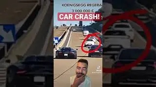 KOENIGSEGG CRASH CLOSE CALL